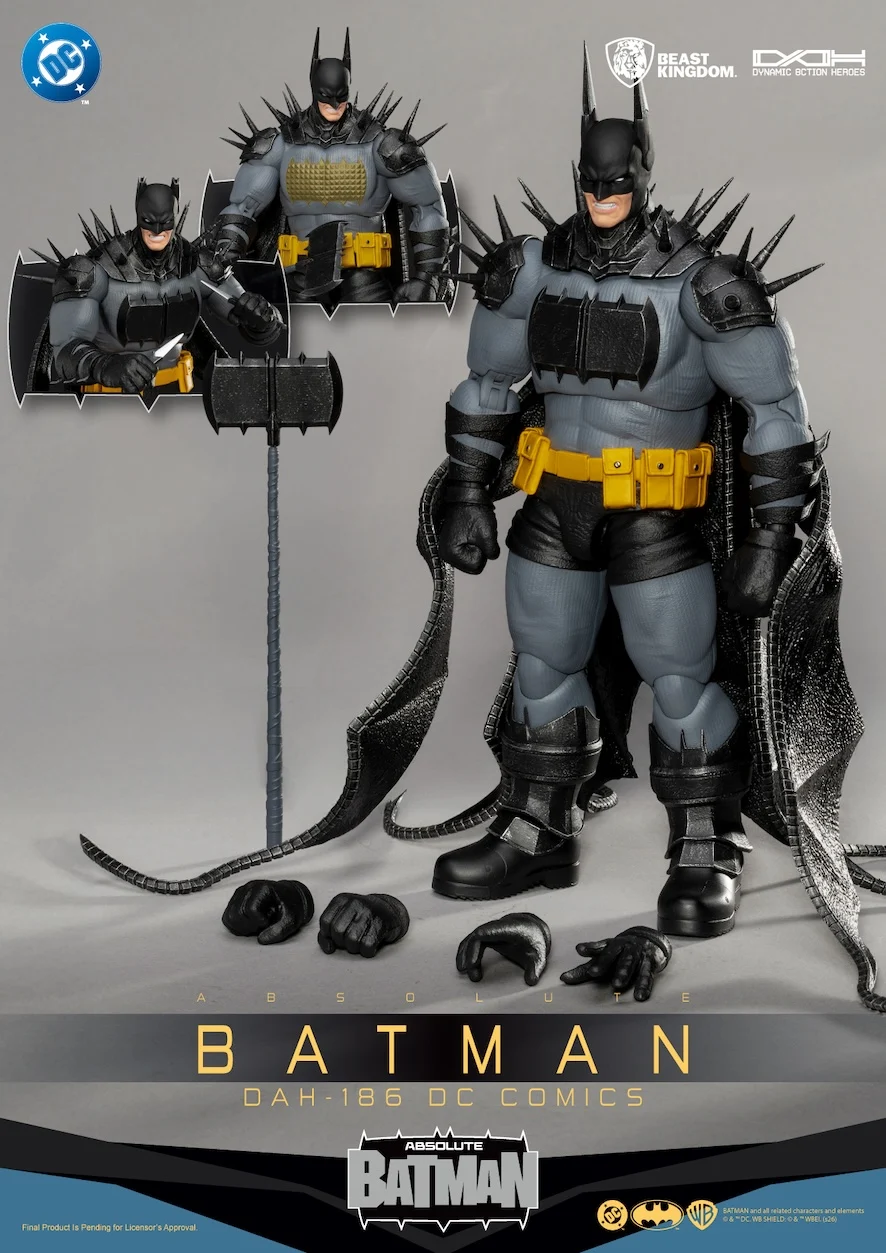 ABSOLUTE BATMAN Batman Dynamic Action Heroes Beast Kingdom 21.5 cm - Imagen 3