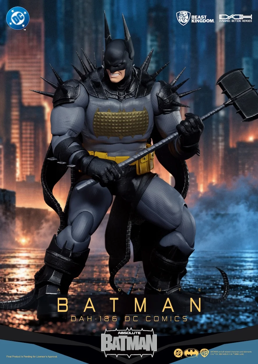 ABSOLUTE BATMAN Batman Dynamic Action Heroes Beast Kingdom 21.5 cm - Imagen 4
