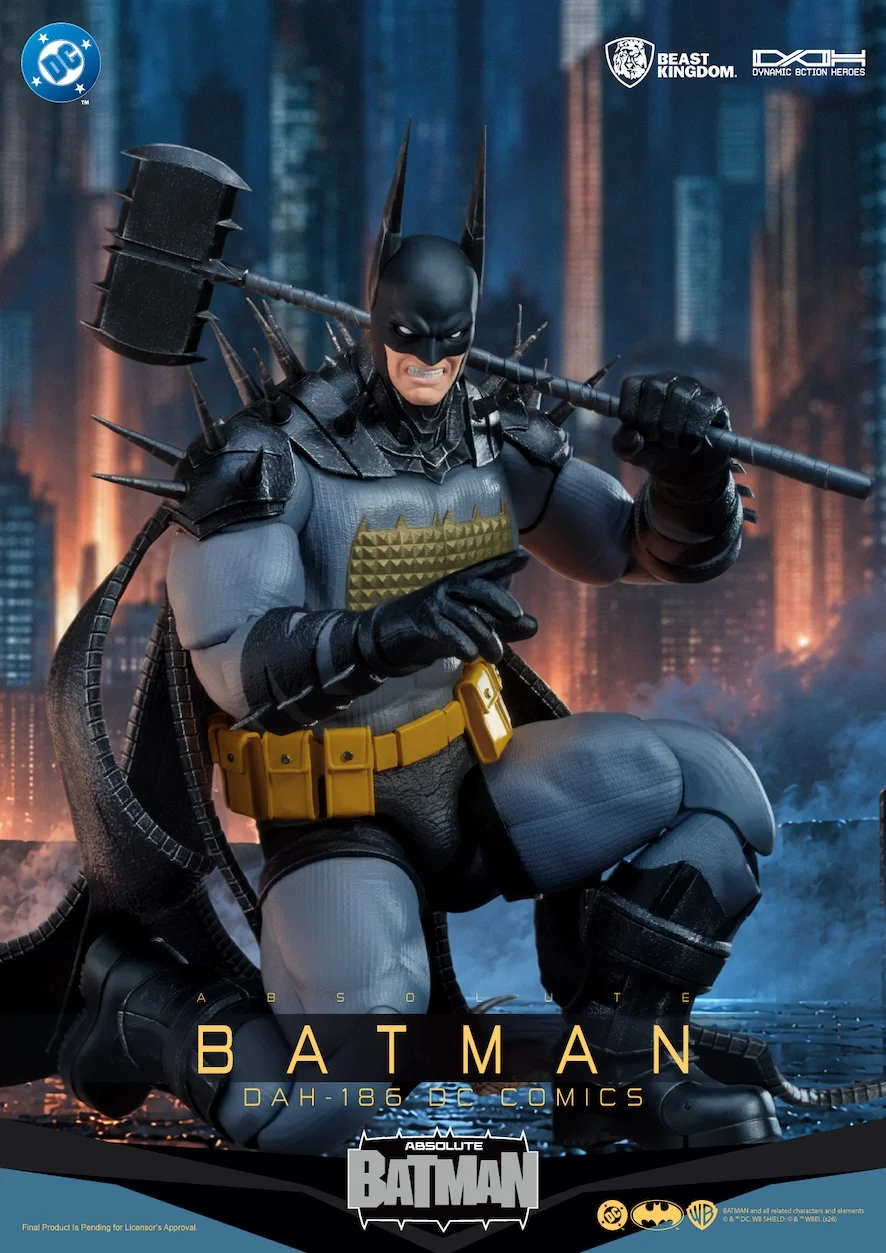 ABSOLUTE BATMAN Batman Dynamic Action Heroes Beast Kingdom 21.5 cm - Imagen 5