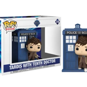 Funko Pop! Deluxe DOCTOR WHO TARDIS with Tenth Doctor 318