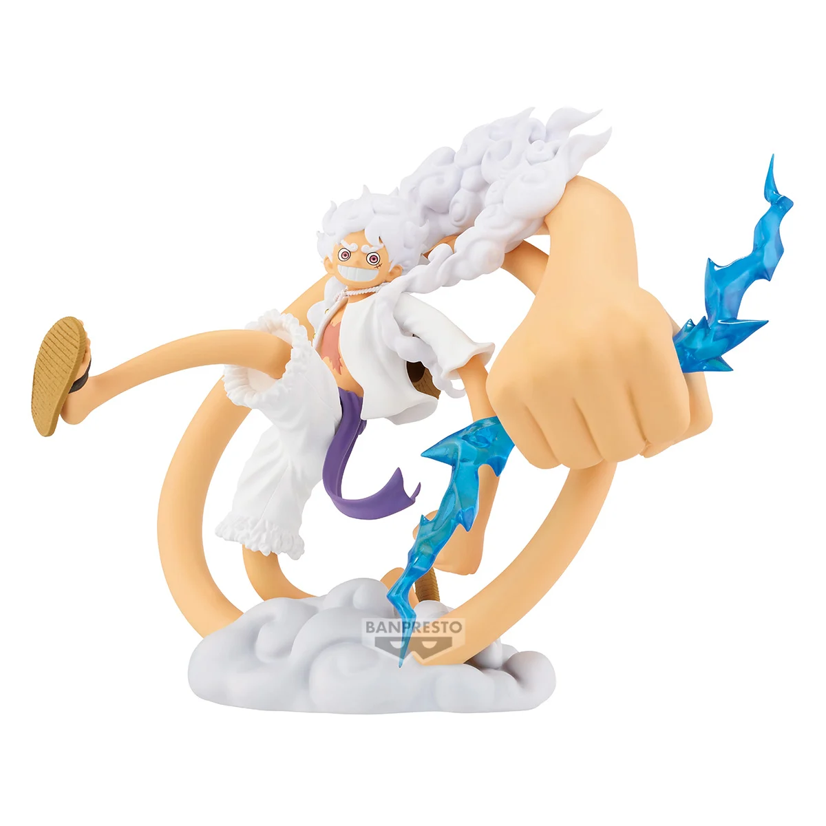 ONE PIECE Monkey D. Luffy "Gear 5" Theorama Soul Banpresto 18 cm