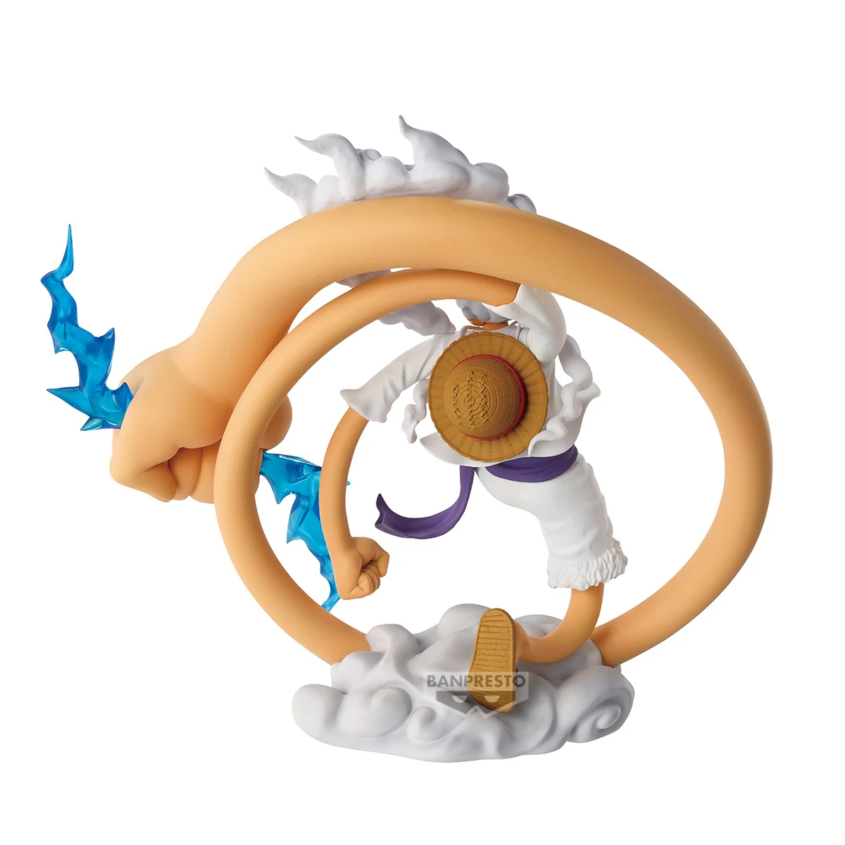 ONE PIECE Monkey D. Luffy "Gear 5" Theorama Soul Banpresto 18 cm - Imagen 3