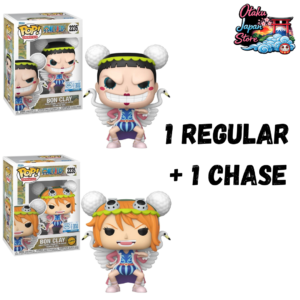 Funko POP! BUNDLE One Piece Bon Clay 2235 (Regular +Chase)