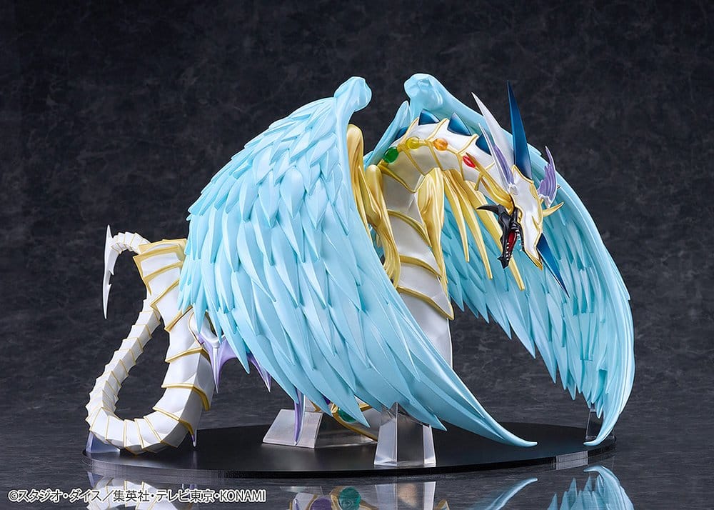 Yu-Gi-Oh! GX PVC Rainbow Dragon 28 cm DMM Factory - Imagen 4