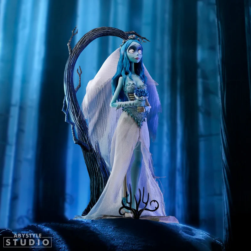 PACK 2 FIGURAS CORPSE BRIDE Emily y Victor Abystyle SFC 21 cm - Imagen 2