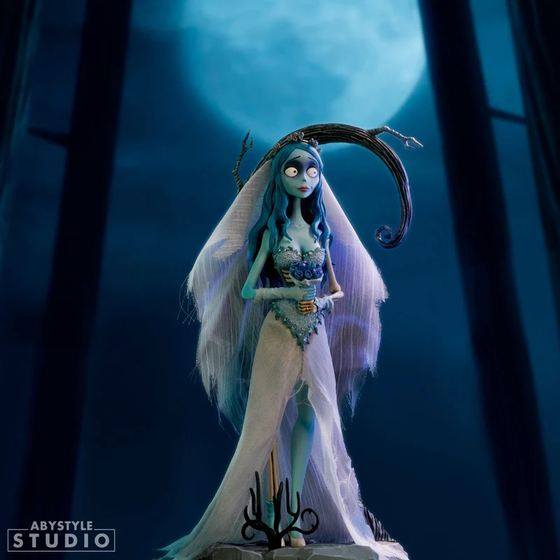 PACK 2 FIGURAS CORPSE BRIDE Emily y Victor Abystyle SFC 21 cm - Imagen 3
