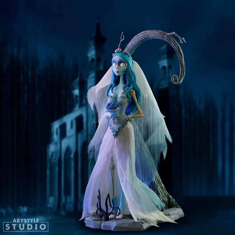 PACK 2 FIGURAS CORPSE BRIDE Emily y Victor Abystyle SFC 21 cm - Imagen 4