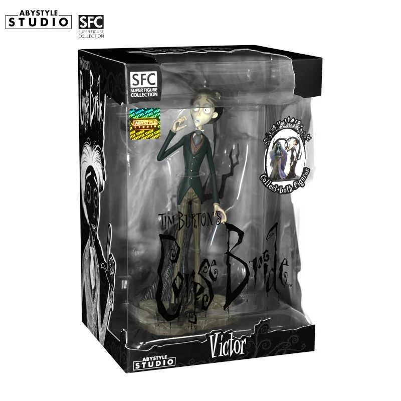 PACK 2 FIGURAS CORPSE BRIDE Emily y Victor Abystyle SFC 21 cm - Imagen 9