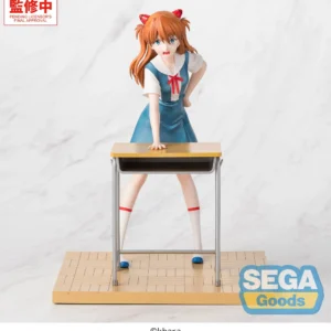 EVANGELION Asuka Langley "Uniform" XStellar Sega Goods 18 cm