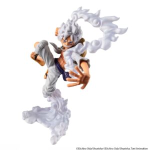 ONE PIECE Monkey D. Luffy "Gear 5" Statue Wallstar Megahouse 11 cm
