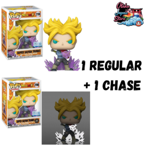 Funko Pop! BUNDLE DRAGON BALL Z Super Saiyan Trunks 2198 (REGULAR + CHASE)